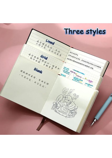 Sarı Izgara Kare Defter Dergisi Mini Not Defteri Günlüğü Gündem Planlayıcısı Çizgili/ızgara/boş Yazma Kağıdı Okula Dönüş Ofis Malzemeleri Yeni (Yurt Dışından) fırsatları