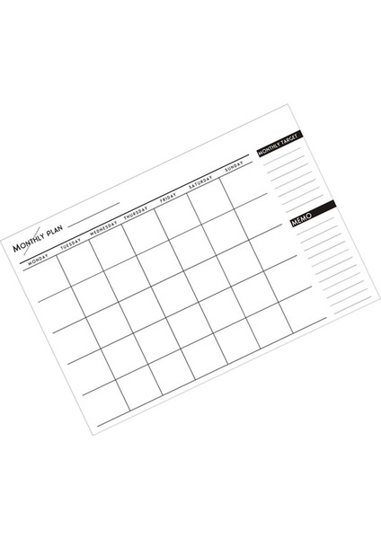 Gösterildiği Gibi 12 Adet Liste Pedi Aylık Planlayıcı Not Defterleri Çalışma Programları Için Not Çalışma Not Defterleri Yapın (Yurt Dışından)