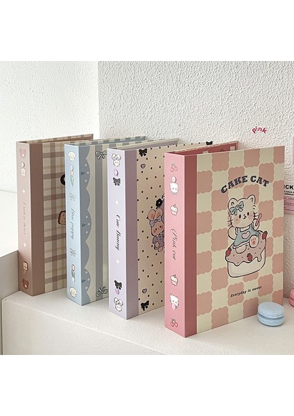 Yavru Köpek A5 Kawaii Bisküvi Ayı Bağlayıcı Kpop Idol Fotoğraf Kartı Albümü Toz Kapağı ile Kitap Toplamak Dıy Fotoğraf Kartları Organizatör Dergisi Kapağı (Yurt Dışından) fırsatları