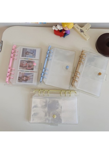 3 Izgara 5 Adet A6 Şeffaf Bağlayıcı Defter Kapağı Kpop Fotoğraf Organizatör Günlüğü Gündem Planlayıcısı Mermi Kapağı Okul Kırtasiye (Yurt Dışından)