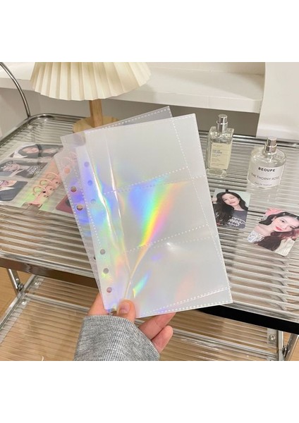 Kirpik 3 Kuşak A6 A6 Geniş Şeffaf Pvc Gevşek Yapraklı Kılıf Ekle Renk Klip Gevşek Yapraklı Kitap 3 "6" Cukarbon Küçük Kart Kartpostal Depolama Kırtasiye (Yurt Dışından)