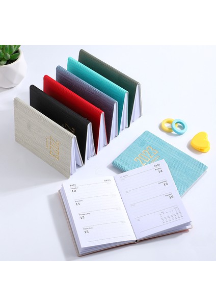 Planlayıcısı 2023 A7 2024 Defterler A7 Gündem Haftalık Ofis Not Defteri Cep Not Defteri Diario Takvim Dizüstü Papelaria Planner Deri Günlüğü Caderno (Yurt Dışından) fiyatları