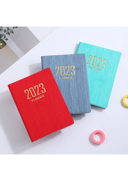 Planlayıcısı 2023 A7 2024 Defterler A7 Gündem Haftalık Ofis Not Defteri Cep Not Defteri Diario Takvim Dizüstü Papelaria Planner Deri Günlüğü Caderno (Yurt Dışından) fırsatları