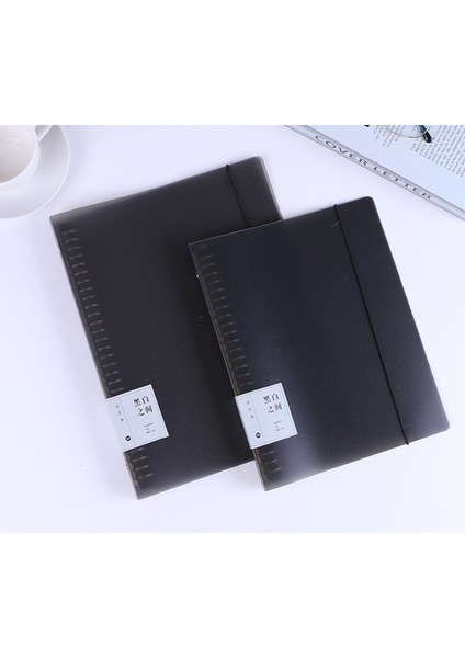 Siyah Kapak A5 A5 Gevşek Yaprak Defter Dolum Spiral Ciltleyici Iç Sayfa Günlüğü Haftalık Aylık Planlayıcı Okul Cornell Çizgi Izgara Iç Kağıt (Yurt Dışından)