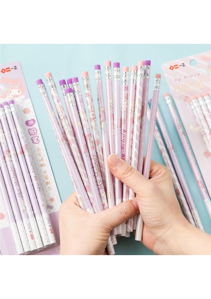 12 Adet 12 Adet Sanrio My Melody Kalem Kauçuk 2b Kalemler Melodi ile Kaligrafi Uygulamak Için Uygun Çocuk Karikatür Kalem (Yurt Dışından) fiyatları