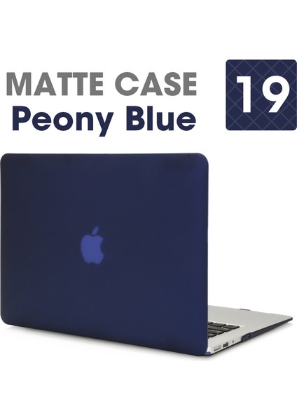 Mat Şakayık Mavi PRO13 A1708 Laptop Kılıfı Apple Macbook Macbook Air Pro Retina Yeni Dokunmatik Bar 11 12 13 15 Inç Sert Laptop Kılıfı 13.3 Çanta Kabuk (Yurt Dışından)