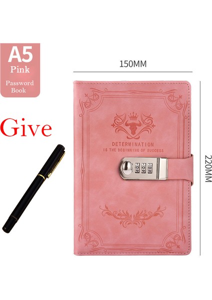 Mavi Defter 200 Sayfa A5 Retro Şifre Kitabı Kilitli Günlüğü Kalınlaştırılmış Şifre Kilidi Öğrenci Not Defteri Kırtasiye Defter Özel Teklif Klasik Kitaplar (Yurt Dışından)