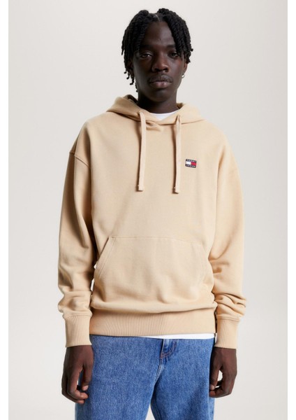 Tjm Rlx Badge Hoodie Erkek Sweatshirt