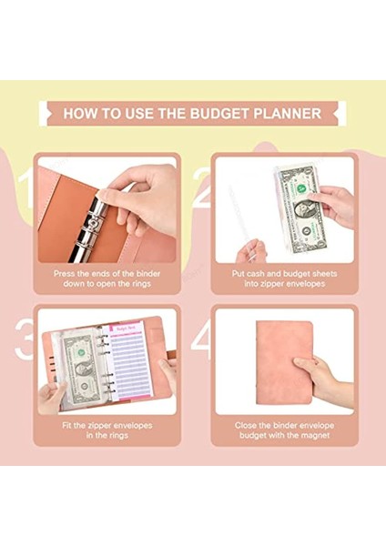 12 Programları A6 A6 Bağlayıcı Bütçe Planlayıcısı Defter Kapakları Klasör A6 Boyutu 6 Delikli Bağlayıcı Cepler Plastik Bağlayıcı Fermuar Para Tasarruf Zarfı (Yurt Dışından) fırsatları