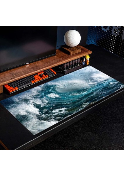 BG-471 300X600X2MM Dalga Baskı Siyah ve Beyaz Mouse Pad Oyun Mouse Pad Hız Masa Mat Dizüstü Oyun Mat Ofis Halı Masa Aksesuarları Oyun Mat (Yurt Dışından) modelleri