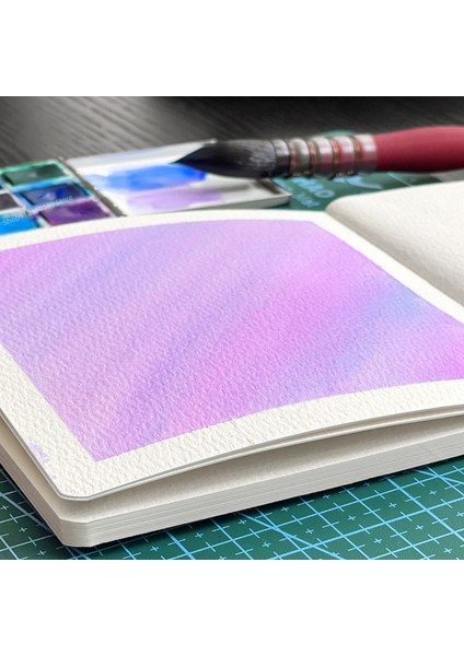 07 13X13 cm 300G Taşınabilir Cep Suluboya Kitabı Kare Kumaş Kapak El Hesabı Kitap Orta Kaba Doku Eskiz Defteri Sanat Malzemeleri (Yurt Dışından) indirimleri