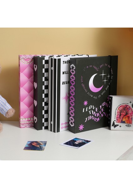 Sadece Köpek Örtüsü Skysonıc Papeleria A5 Bağlayıcı Halka Sert Kapak Kitap Toplama Inci Kalp Dergisi Yedekler Bandaj Kartpostallar Etiket Organizatör (Yurt Dışından) indirimleri