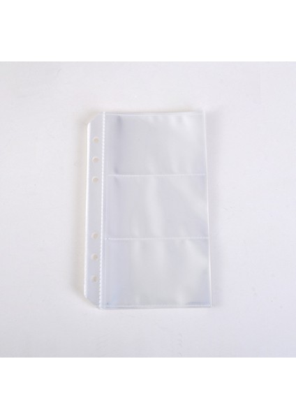 10 Adet A6 10 Adet A5 Şeffaf Dosya Tutucu Dizüstü 6 Delik Gevşek Yaprak Dıy Belge Çantası Bağlayıcı Halkaları Pvc Depolama Bağlama Klasörü (Yurt Dışından)