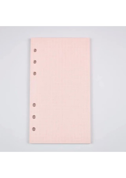 Pembe Izgara A5 45 Yaprak A5 A6A7 Gevşek Yaprak Defter Dolum Spiral Ciltleyici Iç Sayfa Haftalık Aylık Yapılacaklar Çizgisi Nokta Izgara Kağıt Kırtasiye Içinde (Yurt Dışından)