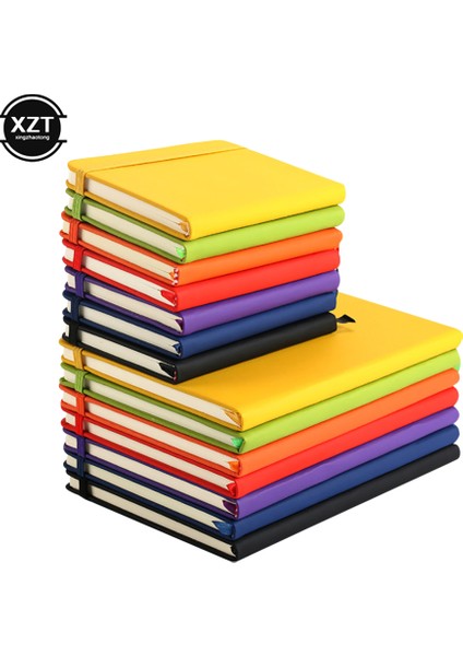 Kırmızı A5 Yeni A5 A6 Dizüstü Bilgisayarlar Yazma Planlayıcıları Not Defteri Çalışma Seyahat Planlayıcısı Renkli Pu Dizüstü Sert Kapak Günlüğü Kağıdı (Yurt Dışından) modelleri