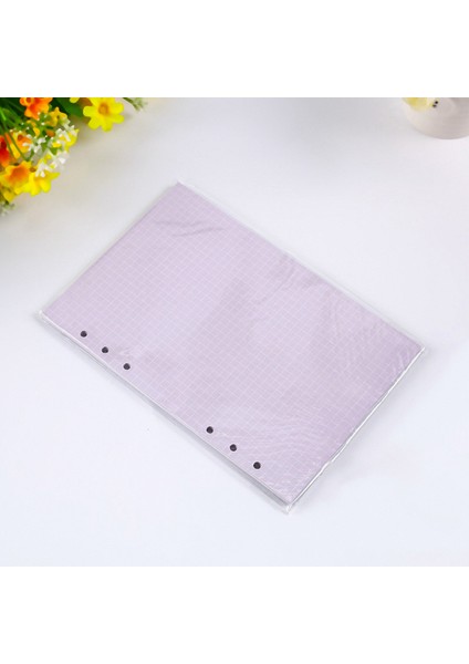 Mor A6 40 Sayfa Defter Doldurucu Dolum Kağıtları A6 6 Delik Spiral Iç Sayfalar Chancery Haftalık Aylık Planlayıcı Defter W48 Kidss (Yurt Dışından)