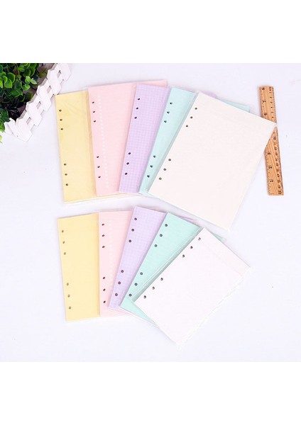 Mor A6 40 Sayfa Defter Doldurucu Dolum Kağıtları A6 6 Delik Spiral Iç Sayfalar Chancery Haftalık Aylık Planlayıcı Defter W48 Kidss (Yurt Dışından) modelleri
