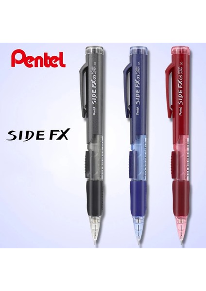 0.5mm Mavi 3 Adet/grup Japonya Pentel Mekanik Kurşun Kalem PD255 Yan Basmalı Kalem 0.5mm Otomatik Kalemler Japon Kırtasiye (Yurt Dışından) fiyatları