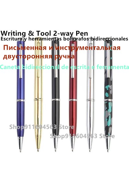 Mavi Edc Tükenmez Kalem Aracı Tasarımı ile Taşınabilir Çelik Uç Kolu Öğrenciler Için Faydalı Metal Kalemler Okul Ofis Mutfak Açık Hediyeler (Yurt Dışından)