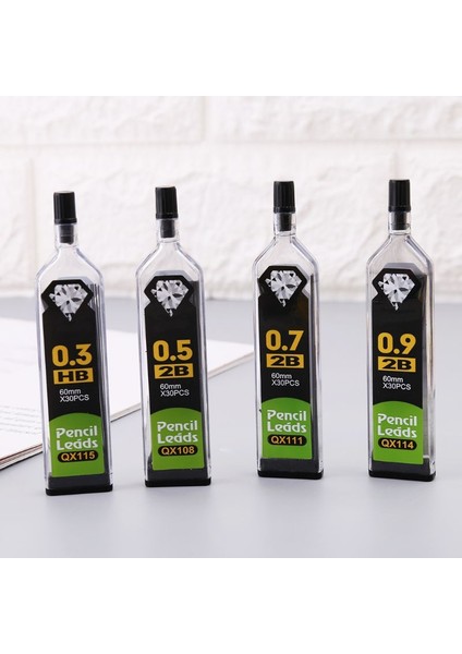 Hb-0.9mm 5 Adet 0.5/0.7/0.9mm Hb 2b Dolum Kurşun Otomatik Mekanik Kalemler Okul Ofis Malzemeleri (Yurt Dışından)