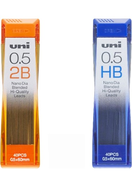0.7mm B 4 Adet/grup 0.3/0.5/0.7/0.9mm Nano Dia Yüksek Kaliteli Mekanik Kurşun Kalem Yedekler Japonya'da Yapılan Kırtasiye Malzemeleri (Yurt Dışından)