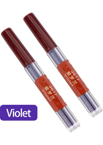 Violet-2pcs Dededepraıse Otomatik/mekanik Kurşun Kalem Yedekleri 2.0mm 36 Renk Yedek Renkli Kurşun Kalem Kurşun Kalın Kurşun/çekirdek/dolum Malzemeleri (Yurt Dışından)