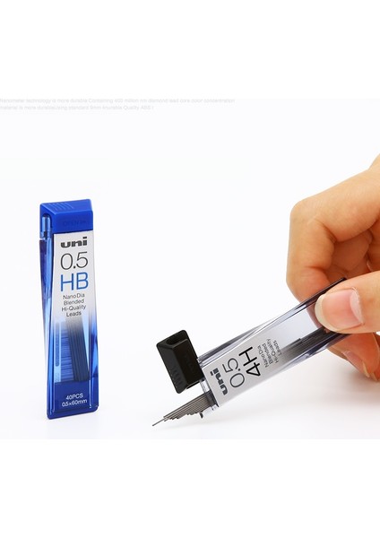 0.9mm 2b 4 Adet/grup 0.3/0.5/0.7/0.9mm Nano Dia Yüksek Kaliteli Mekanik Kalem Uçları Yedekler Kırtasiye Malzemeleri Japonya'da Yapılan (Yurt Dışından)
