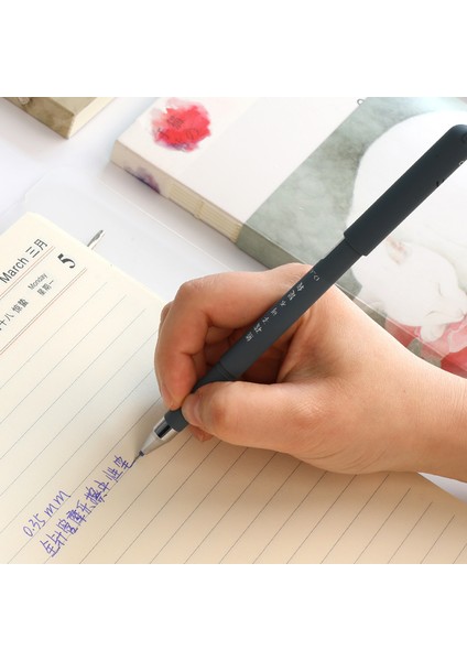 Siyah 4 Adet/takım Kawaii Domuz Ayı Kedi Fare Silinebilir Jel Kalem Okul Ofis Malzemeleri Kırtasiye Hediye 0.35MM Mavi Siyah Mürekkep (Yurt Dışından) indirimleri