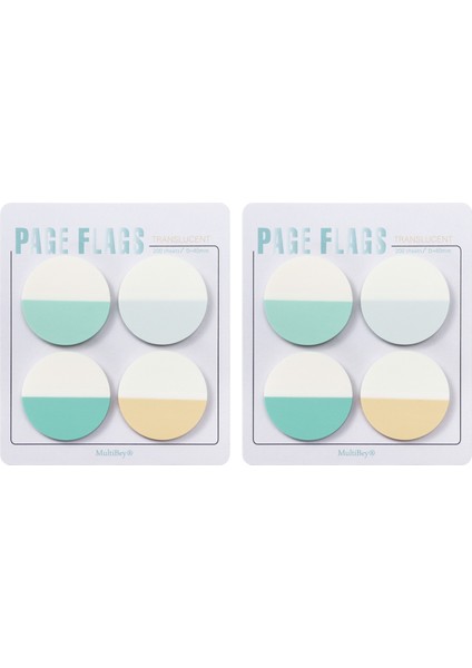 25MM SIZE-600PCS 500PCS Daire Şeffaf Sayfa Oluşturucu Yapışkan Notlar Sevimli Yer Imleri Bloknot Yapışkan Kendinden Yapışkanlı Sekme Sayfa Bayrakları Seti Ofis Malzemeleri (Yurt Dışından)