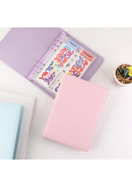 10 Adet Çıkartmalar Çanta A5 Gevşek Yaprak Bağlayıcı Idol Kart Fotoğraflı Kartlar Kitap Toplama Dıy 3 Inç Kpop Kart Bağlayıcı Fotoğraflı Kartlar Dizüstü Dergisi Okul Kırtasiye (Yurt Dışından) modelleri