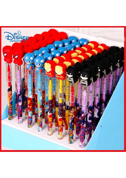 Kutu ile 56 Adet 56 Adet Disney Karikatür Mekanik Kurşunkalemler Silikon Ipuçları Çocuk Yazma Malzemeleri Kırtasiye Okul Malzemeleri ile Öğrenciler Için (Yurt Dışından)