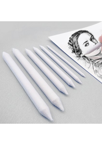 6 Adet 3/6 Adet/takım Karıştırma Leke Güdük Sopa Tortillon Kroki Sanat Beyaz Çizim Kömür Sketcking Aracı Pirinç Kağıdı Kalem Sanatçı Malzemeleri (Yurt Dışından) fırsatları