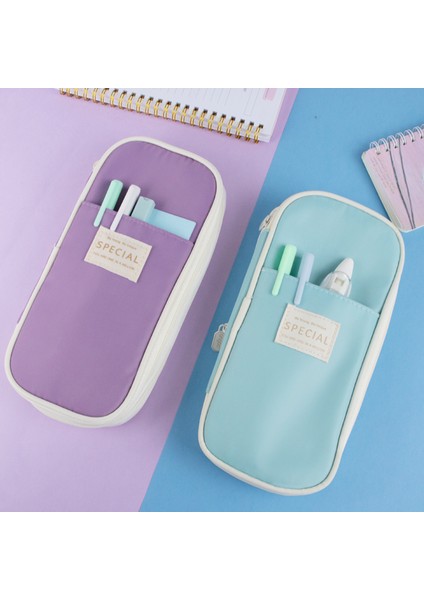 Donanma Kawaii Kalem Kutusu Büyük Kapasiteli Kalem Kutusu Kalem Kutusu Kız Hediye Cüzdan Öğrenci Okul Kırtasiye Okul Malzemeleri (Yurt Dışından) fiyatları
