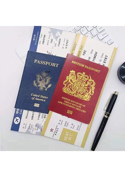 Tha Hattı Dizüstü 9X12.5 cm 32 Ülke Simülasyon Pasaport Prop Dizüstü Yaratıcı Hediye Filme Kırtasiye Okul Malzemeleri Dergisi Cep Planlayıcısı (Yurt Dışından) indirimleri