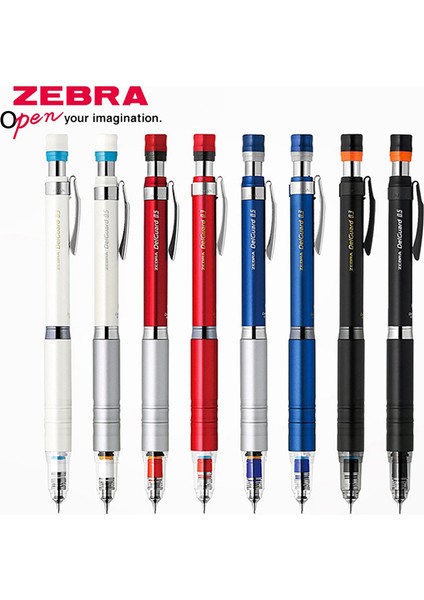 Beyaz 03MM Zebra MA86 Otomatik Kalem 0,3/0,5 Metal Kırılma Önleyici Sistem Sürekli Yazan Kurşun Çekirdek Çizim Çizimi Düşük Ağırlık Merkezi (Yurt Dışından) fiyatları