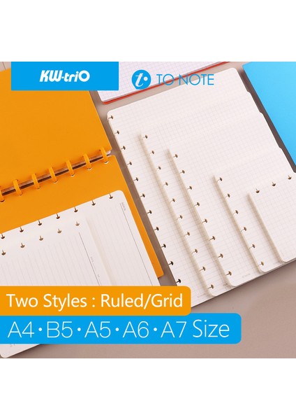 Çizgili-A4 A4/b5/a5/a6/a7 Gevşek Yaprak Defter Kağıdı Dolum Not Defteri Iç Kağıt Göbek/yeniden Dolum Iç Kağıt Planlayıcı Iç Sayfa Iç Kağıt (Yurt Dışından)