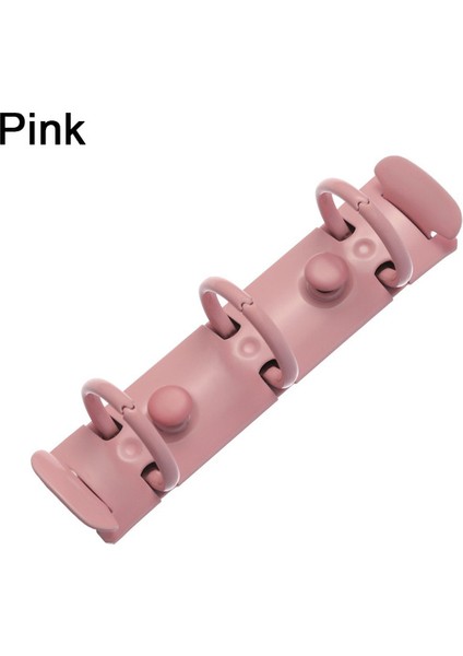 Pembe Metal Bağlama Klipleri Spiral Halkalar Bağlayıcı Klip 2 Çift Vidalı Günlüğü Dizüstü Planlayıcısı A5 A6 A7 Bağlayıcı Klip Dosya Klasörü (Yurt Dışından)