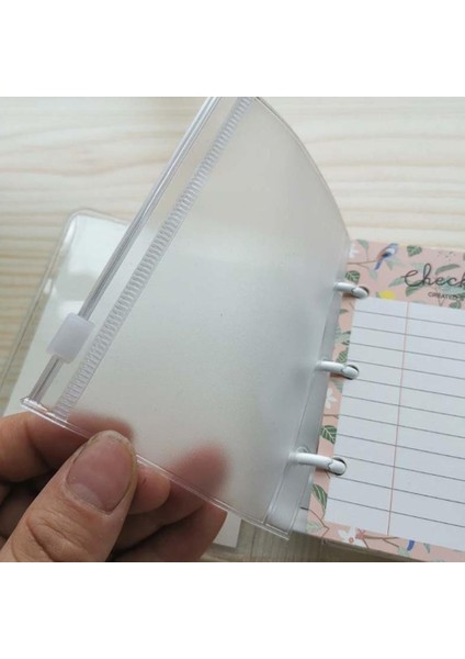 Whitecliptransparent 3 Şeffaf Planlayıcı Bağlayıcı Kişisel Günlük Şeffaf Kabuk Şeffaf Bağlayıcı Kabuk Ofis Okul (Yurt Dışından) fiyatları