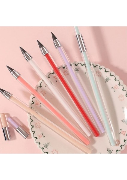 Pembe 2 Adet Mürekkepsiz Sonsuz Kalem, Sonsuz Sihirli Kalem Sevimli Sonsuza Kadar Kalem Çocuklar Için Yetişkin Yazma, Eskiz, Rawing K1KF (Yurt Dışından) fiyatları