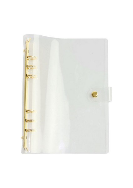 Altın A5 45 Pcs Kawaii A5 A6 A7 Kraft Bağlayıcı Defter Kağıdı Dolum Spiral Bağlayıcı Dizini Iç Sayfalar Aylık Haftalık Günlük Planlayıcı Gündem (Yurt Dışından)