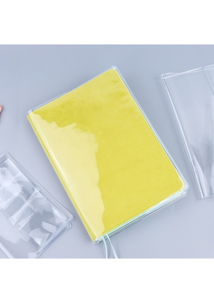C A6 Kitap Ceket A6/a5 Bağlayıcı Karalama Defteri Kapağı Temizle Kitap Kol Kalınlaşmak Pvc Malzeme Yetişkin Çocuk Için Dayanıklı Yeniden Kullanılabilir Ofis Malzemeleri (Yurt Dışından) indirimleri