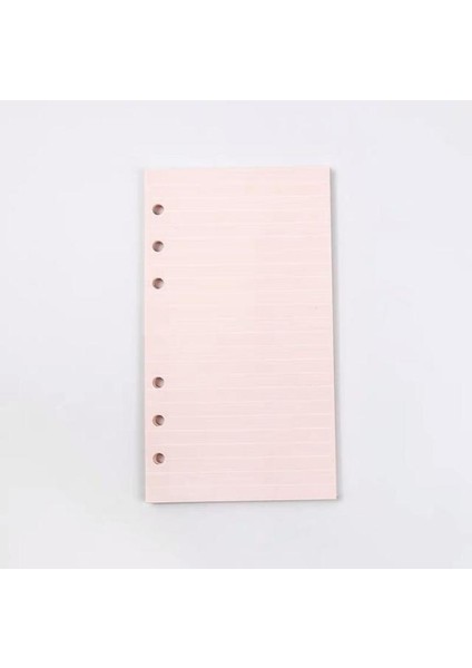 Pembe Çizgi A5 A5 A6 Renkli Pembe Mor Defter Kağıdı Dolum Spiral Defter Dizin Iç Sayfa Günlük Aylık Haftalık Ajanda (Yurt Dışından)