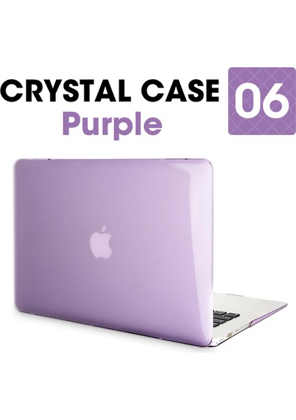 Kristal Mor PRO13 A1708 Laptop Kılıf Apple Macbook Macbook Air Pro Retina Yeni Dokunmatik Bar 11 12 13 15 Inç Sert Laptop Kılıfı 13.3 Çanta Kabuk (Yurt Dışından)