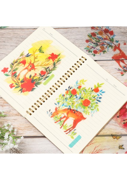 Stil 4 A6 5/6 Adet A5 A6 Spiral Pp Bağlayıcı Endeksi Bölücüler Gevşek Yaprak Defter Günlüğü Dıy Aksesuarları Tatlı Gevşek Yaprak Not Defterleri Ayırıcılar (Yurt Dışından) indirimleri