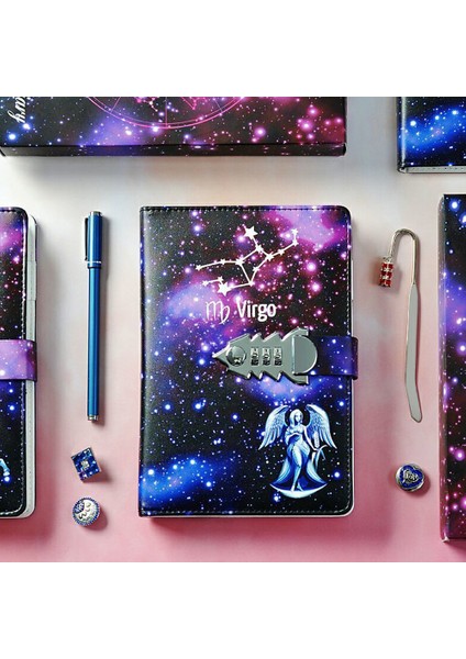 Koç Dergisi Günlüğü Oniki Takımyıldızları Dizüstü Kilit Gündem Planlayıcısı Organizatör Not Defteri Kawaii El Kitabı Doğum Günü Hediyesi A5 Yeni (Yurt Dışından) fiyatları