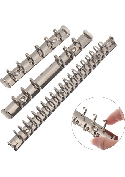 -A6-6 Halkalar A4/b5/a5/a6/a7 Yeni Metal Dıy Doldurulabilir Not Defteri Gevşek Yapraklı Dosya Klasörü Dizüstü Bağlama Çemberleri Bağlayıcı Klip Halka Bağlayıcı (Yurt Dışından) indirimleri