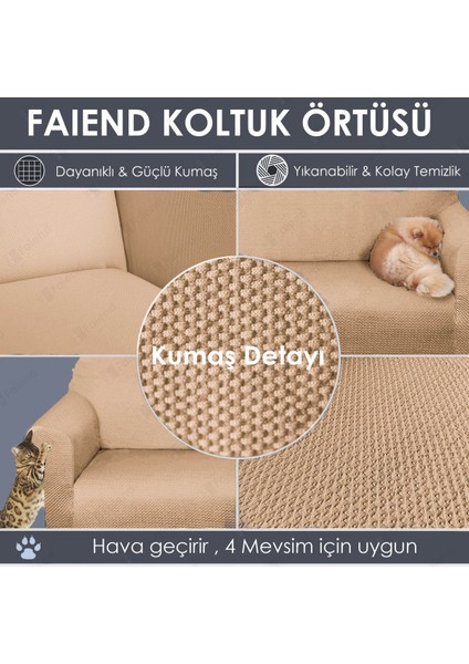 kahverengi Koltuk Kılıfı lastikli balpetek kanepe Takımı Çekyat Örtüsü 3+3+1+1 Tam kaplama kılıf koltuk örtüsü