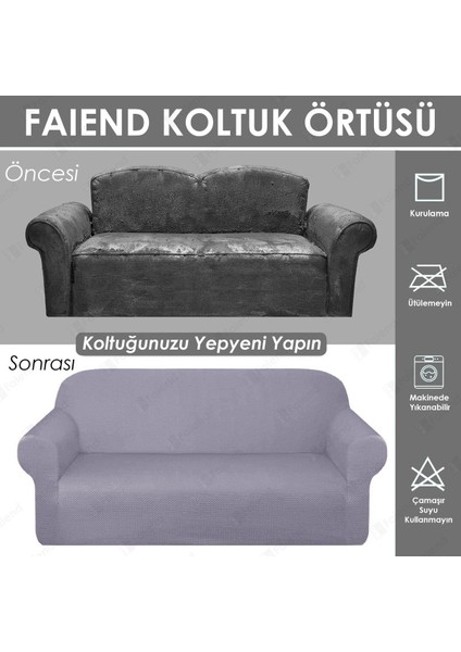 Koyu-gri Koltuk Kılıfı lastikli balpetek kanepe Takımı Çekyat Örtüsü 3+3+1+1 Tam kaplama kılıf koltuk örtüsü