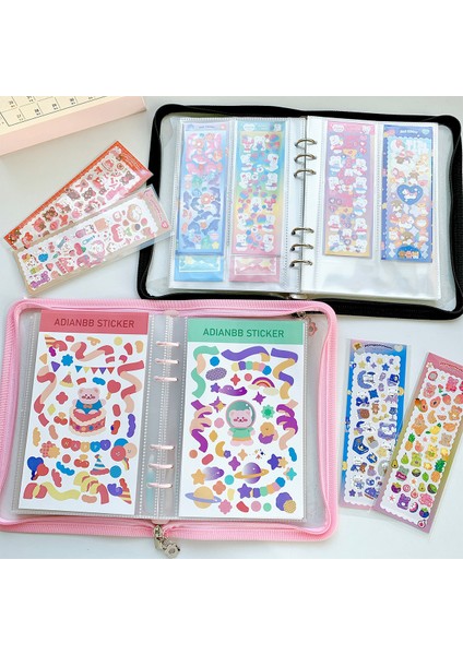 10 Adet 2 Bölünmüş Çanta Skysonıc Yeni Varış A5 Fermuar Bağlayıcı Kitap Toplama Glitter Kapak Organizatör Günlük Defter Mermi Şeffaf Pvc Fotoğraf Albümü (Yurt Dışından) fiyatları