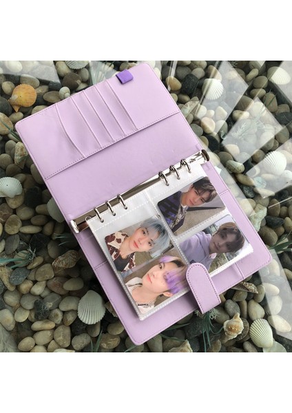 Siyah WITH10SHEETS Macaron Pu Dizüstü Planlayıcı Organizatör Bağlayıcı Albüm Fotoğraf Günlüğü Program Kitap Planlayıcısı Günlüğü Gevşek Yapraklı Bağlayıcı Okul Malzemeleri A5 (Yurt Dışından) fiyatları